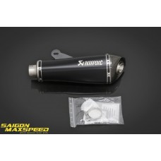 Pô AKRAPOVIC Titanium Black BMW R NineT Scrambler (chính hãng)